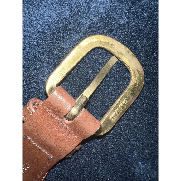 FSU Florida State Univ Belt Mens Sz 44 campus Classics Leather Canvas Woven - Picture 4 of 8